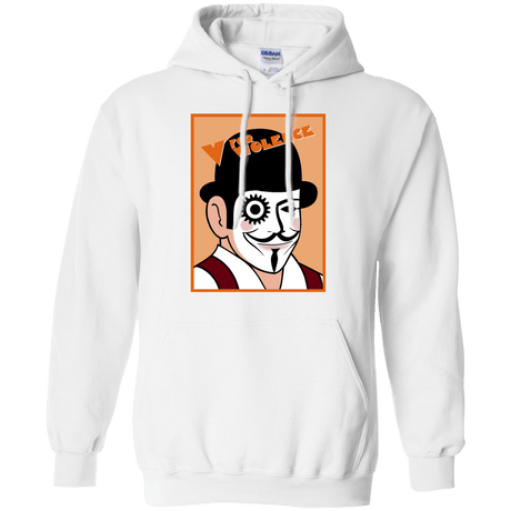 Sweatshirts White / Small V for Violence Pullover Hoodie