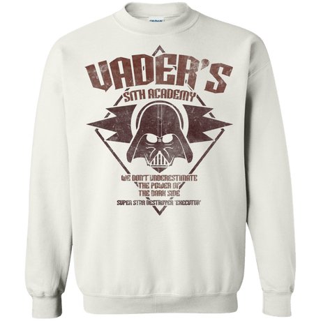 Sweatshirts White / Small Vader Academy Crewneck Sweatshirt