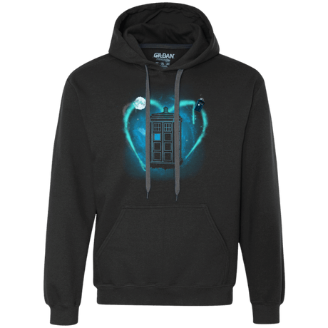 Sweatshirts Black / Small Valen Timelord Premium Fleece Hoodie