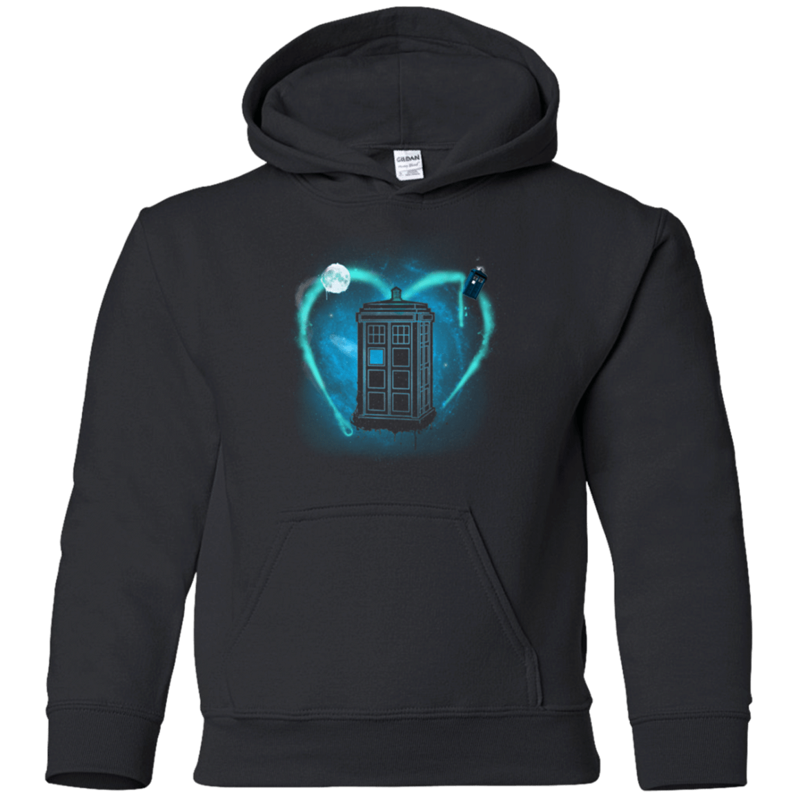 Sweatshirts Black / YS Valen Timelord Youth Hoodie