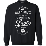 Sweatshirts Black / Small Valentine's Day Crewneck Sweatshirt
