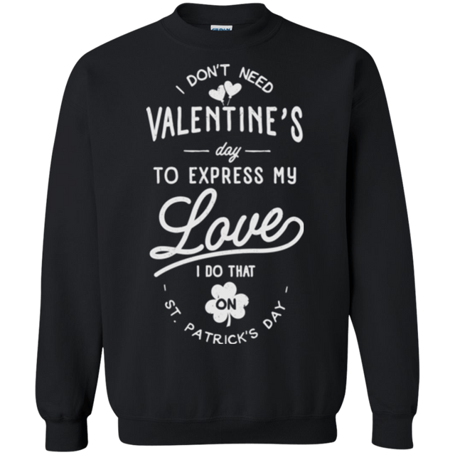 Sweatshirts Black / Small Valentine's Day Crewneck Sweatshirt