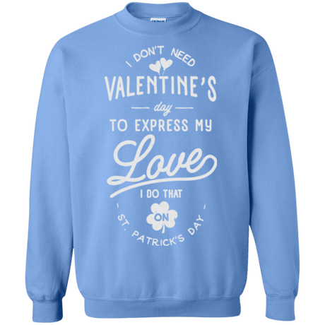 Sweatshirts Carolina Blue / Small Valentine's Day Crewneck Sweatshirt