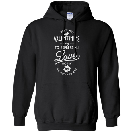 Sweatshirts Black / Small Valentine's Day Pullover Hoodie