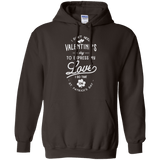 Sweatshirts Dark Chocolate / Small Valentine's Day Pullover Hoodie