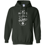 Sweatshirts Forest Green / Small Valentine's Day Pullover Hoodie