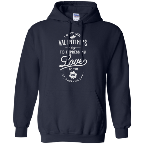 Sweatshirts Navy / Small Valentine's Day Pullover Hoodie