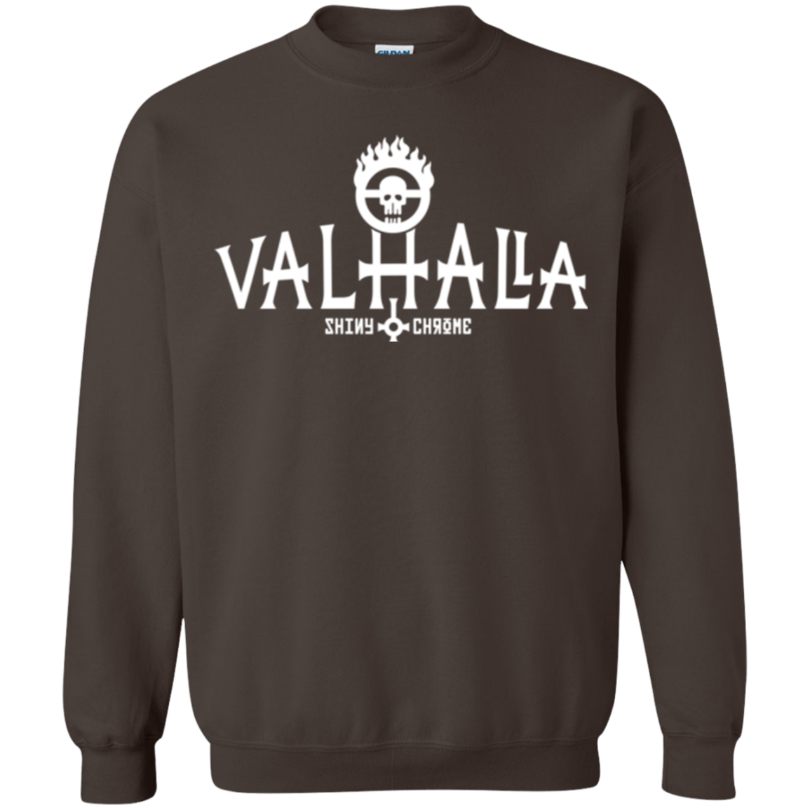 Sweatshirts Dark Chocolate / Small Valhalla Shiny & Chrome Crewneck Sweatshirt