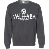 Sweatshirts Dark Heather / Small Valhalla Shiny & Chrome Crewneck Sweatshirt
