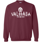 Sweatshirts Maroon / Small Valhalla Shiny & Chrome Crewneck Sweatshirt
