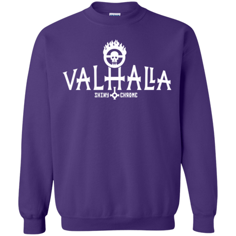 Sweatshirts Purple / Small Valhalla Shiny & Chrome Crewneck Sweatshirt