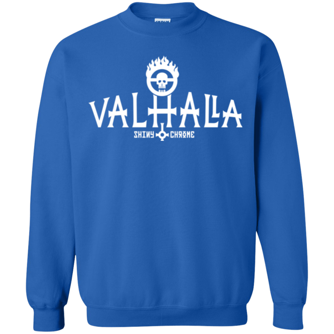 Sweatshirts Royal / Small Valhalla Shiny & Chrome Crewneck Sweatshirt