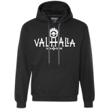 Sweatshirts Black / Small Valhalla Shiny & Chrome Premium Fleece Hoodie