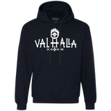 Sweatshirts Navy / Small Valhalla Shiny & Chrome Premium Fleece Hoodie