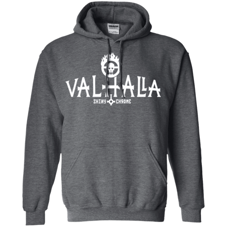 Sweatshirts Dark Heather / Small Valhalla Shiny & Chrome Pullover Hoodie