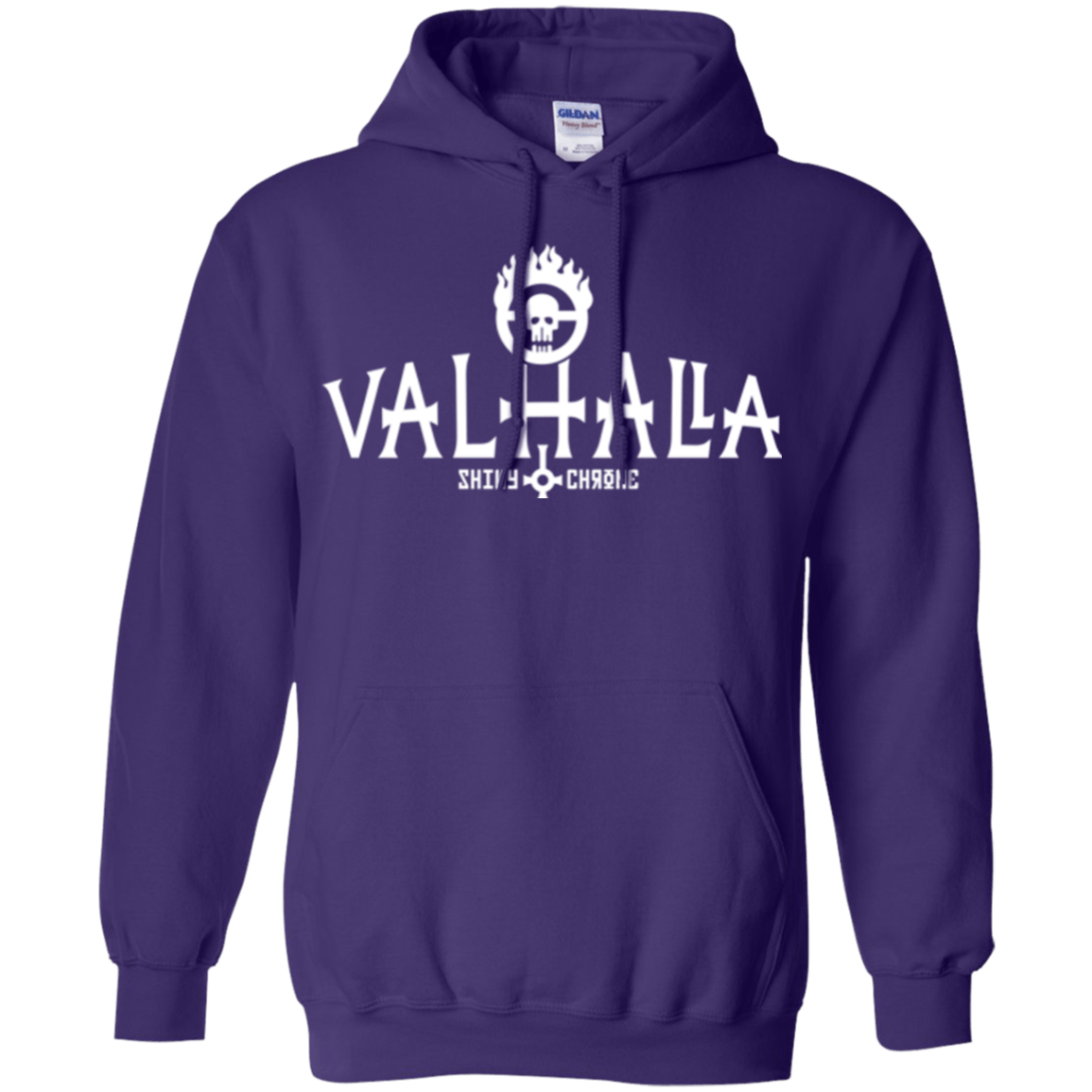 Sweatshirts Purple / Small Valhalla Shiny & Chrome Pullover Hoodie