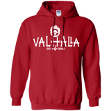 Sweatshirts Red / Small Valhalla Shiny & Chrome Pullover Hoodie