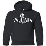 Sweatshirts Black / YS Valhalla Shiny & Chrome Youth Hoodie