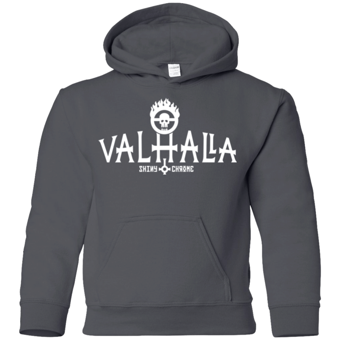 Sweatshirts Charcoal / YS Valhalla Shiny & Chrome Youth Hoodie