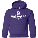 Sweatshirts Purple / YS Valhalla Shiny & Chrome Youth Hoodie