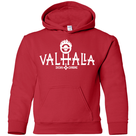 Sweatshirts Red / YS Valhalla Shiny & Chrome Youth Hoodie