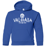 Sweatshirts Royal / YS Valhalla Shiny & Chrome Youth Hoodie