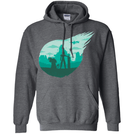 Sweatshirts Dark Heather / Small Valley of the fallen stars Pullover Hoodie