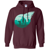 Sweatshirts Maroon / Small Valley of the fallen stars Pullover Hoodie
