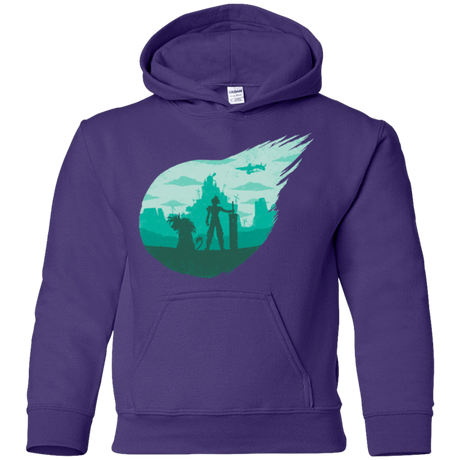 Sweatshirts Purple / YS Valley of the fallen stars Youth Hoodie