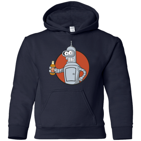 Sweatshirts Navy / YS Vault bot Youth Hoodie
