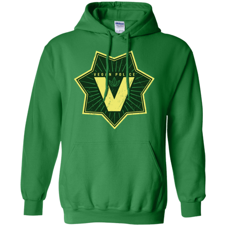 Sweatshirts Irish Green / Small Vegan Police Pullover Hoodie