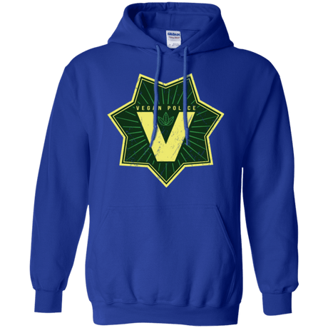 Sweatshirts Royal / Small Vegan Police Pullover Hoodie