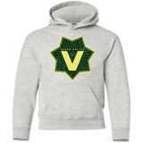 Sweatshirts Ash / YS Vegan Police Youth Hoodie