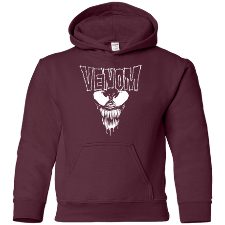 Sweatshirts Maroon / YS Venom Danzig Youth Hoodie