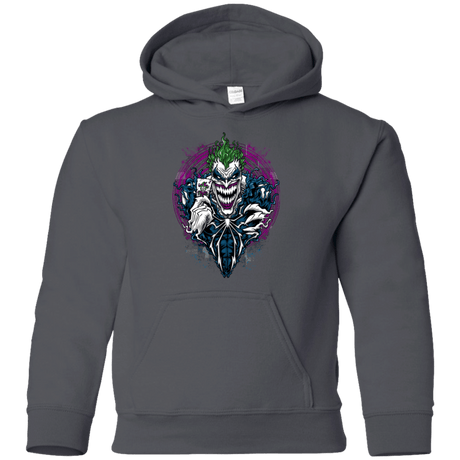 Sweatshirts Charcoal / YS Venomous Joke Youth Hoodie