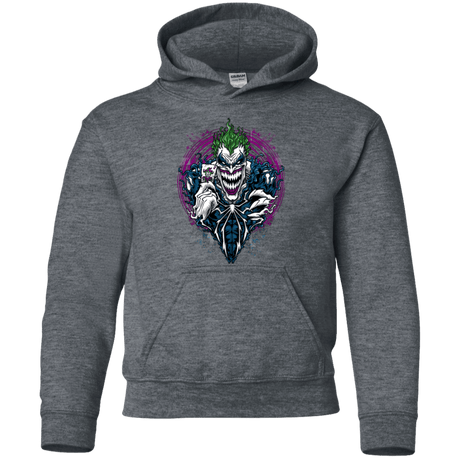 Sweatshirts Dark Heather / YS Venomous Joke Youth Hoodie