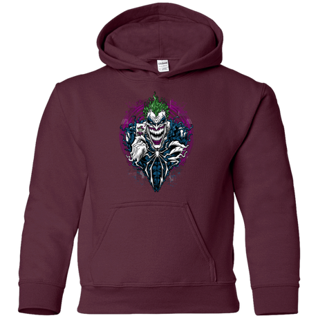 Sweatshirts Maroon / YS Venomous Joke Youth Hoodie