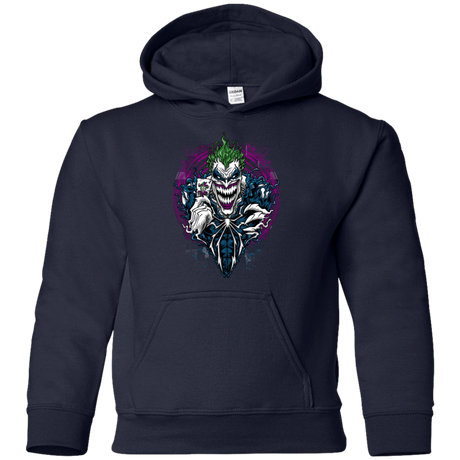 Sweatshirts Navy / YS Venomous Joke Youth Hoodie