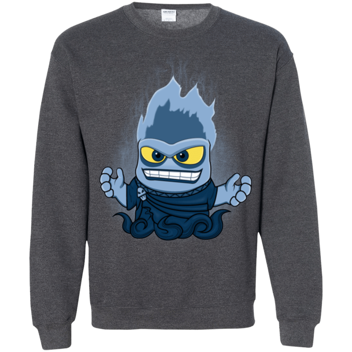 Sweatshirts Dark Heather / S Villain Inside Crewneck Sweatshirt