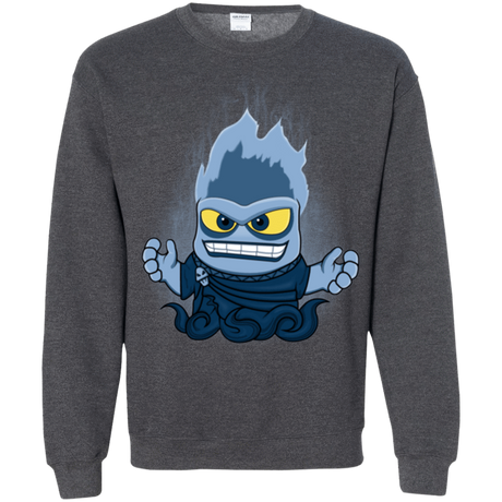 Sweatshirts Dark Heather / S Villain Inside Crewneck Sweatshirt