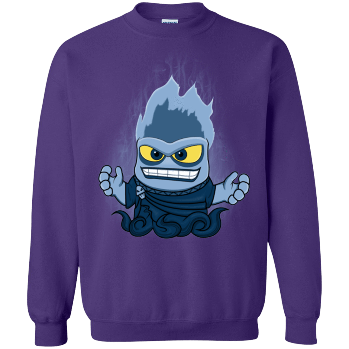 Sweatshirts Purple / S Villain Inside Crewneck Sweatshirt