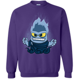 Sweatshirts Purple / S Villain Inside Crewneck Sweatshirt