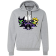 Sweatshirts Sport Grey / Small Villain Puff Girls Premium Fleece Hoodie