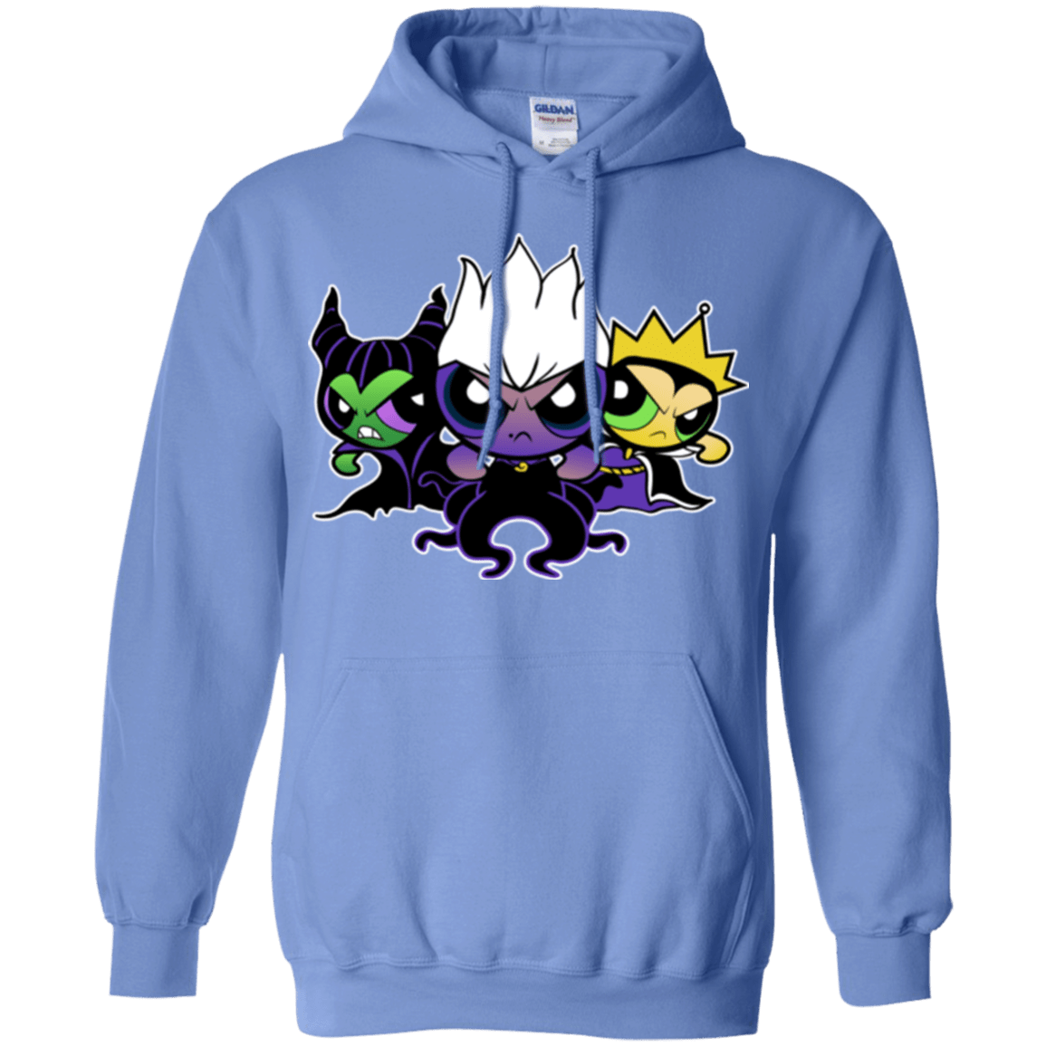 Sweatshirts Carolina Blue / Small Villain Puff Girls Pullover Hoodie