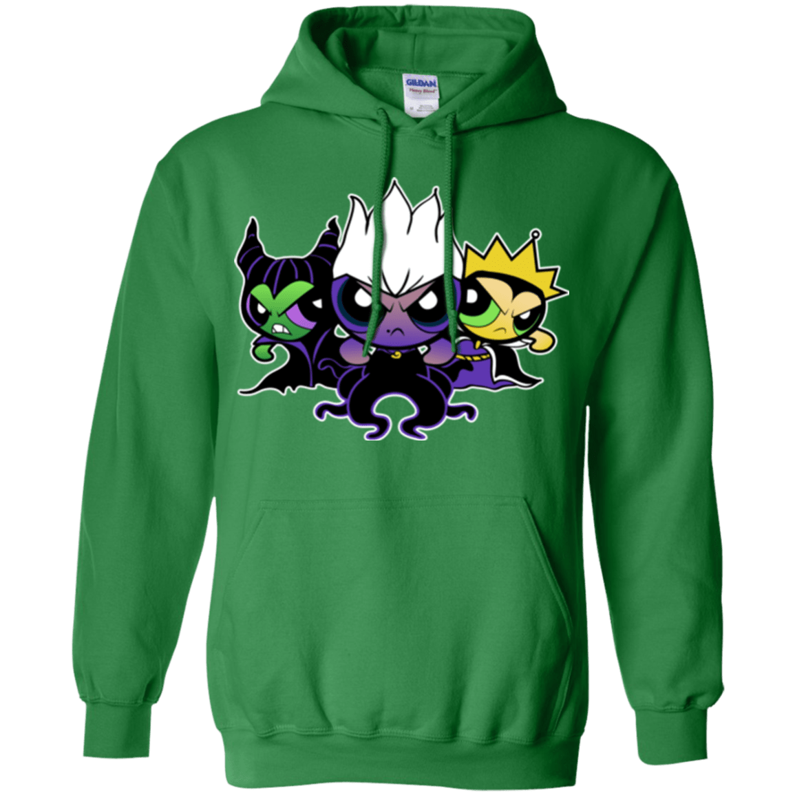 Sweatshirts Irish Green / Small Villain Puff Girls Pullover Hoodie