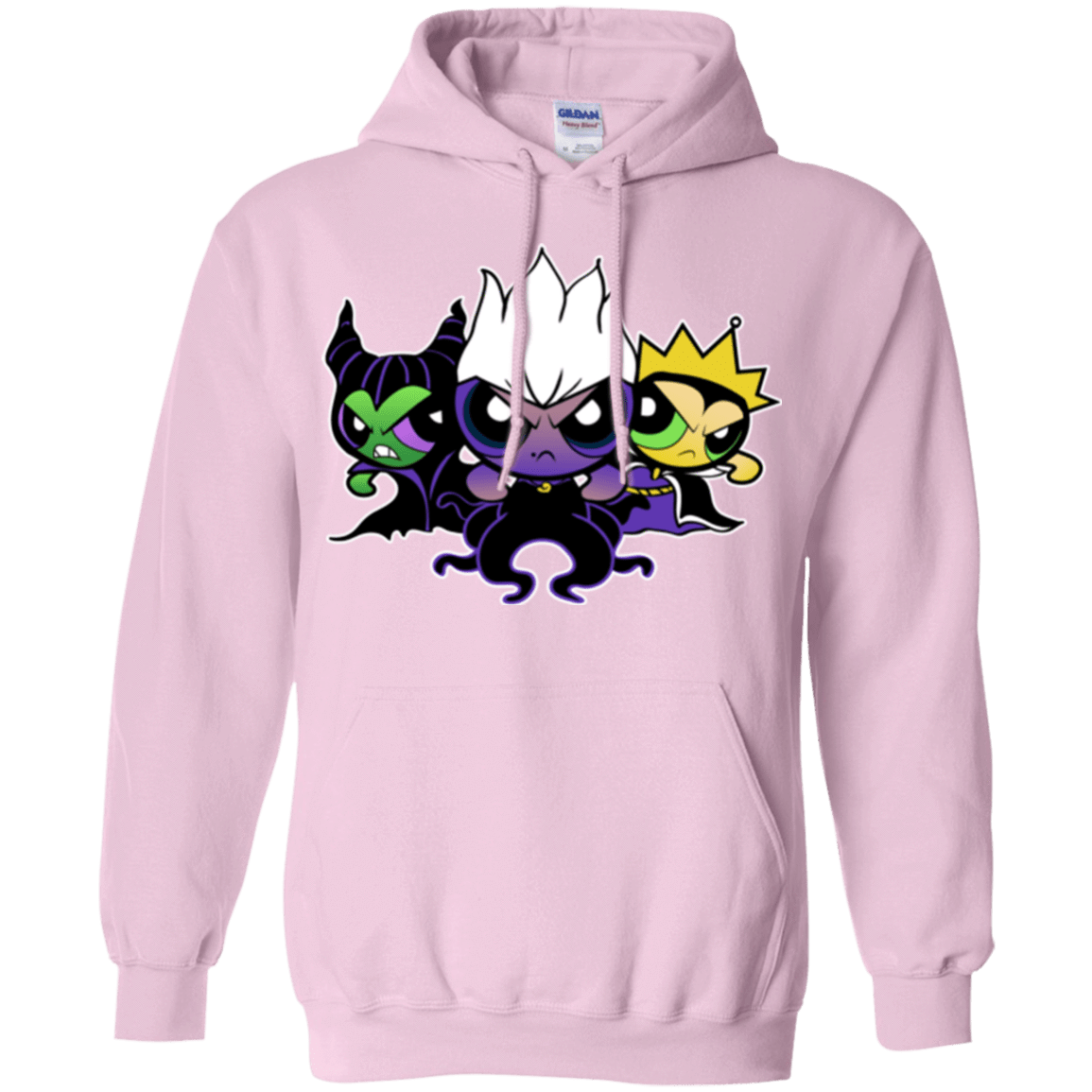 Sweatshirts Light Pink / Small Villain Puff Girls Pullover Hoodie