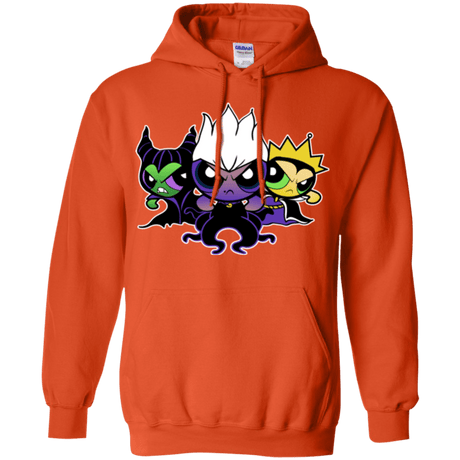 Sweatshirts Orange / Small Villain Puff Girls Pullover Hoodie