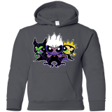 Sweatshirts Charcoal / YS Villain Puff Girls Youth Hoodie