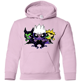 Sweatshirts Light Pink / YS Villain Puff Girls Youth Hoodie