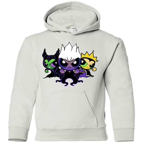 Sweatshirts White / YS Villain Puff Girls Youth Hoodie